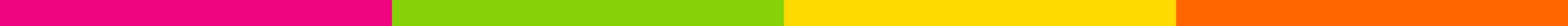 bandeau loragro quatres couleurs : rose vert jaune orange 2